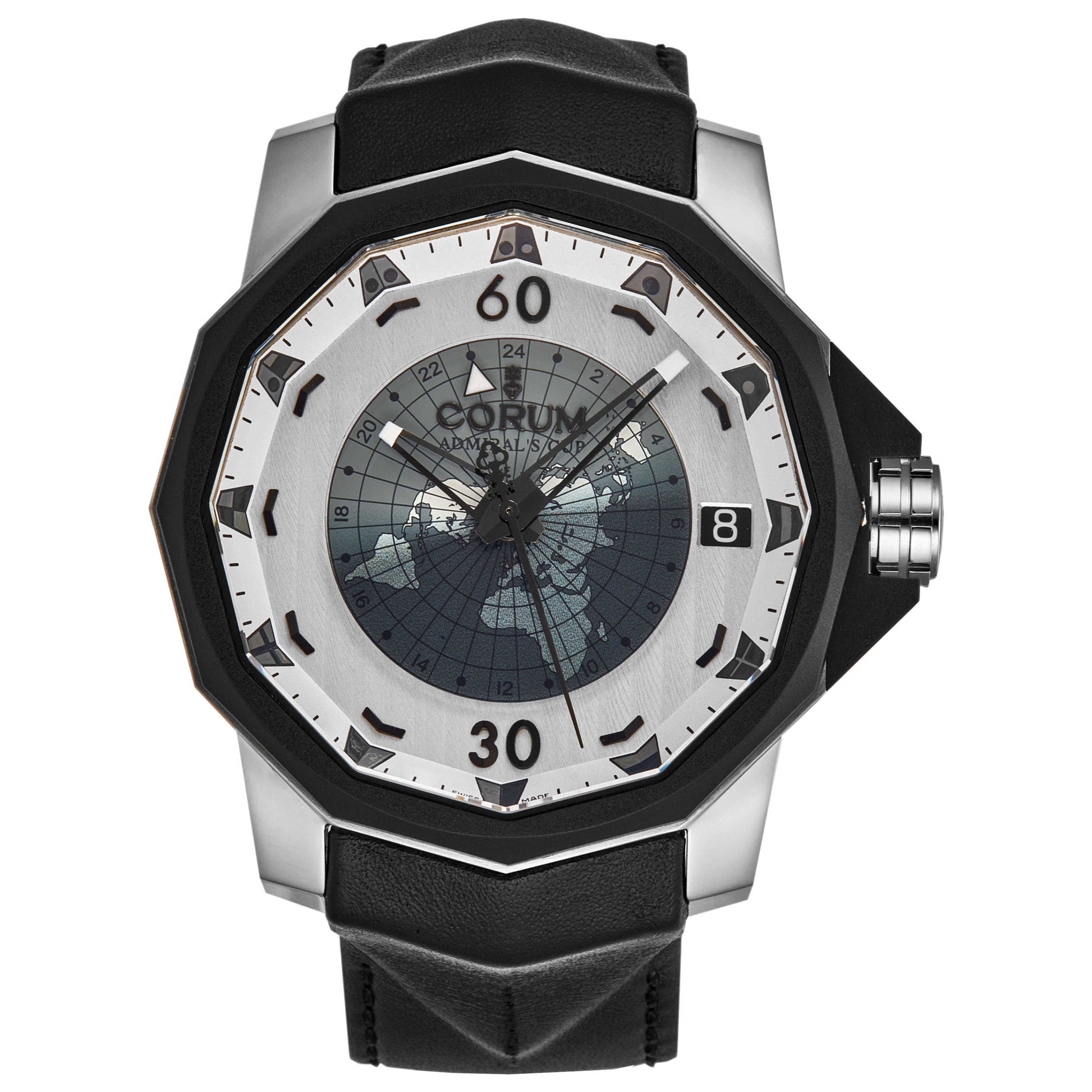 Front view of Corum Admiral Cup Men's Automatic Watch A171/04203