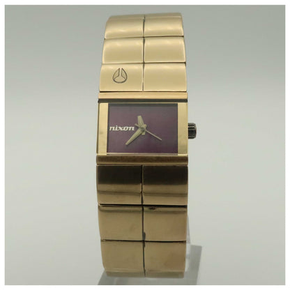 Front view of Nixon The Cougar Women's Quartz Watch A190-767-PO