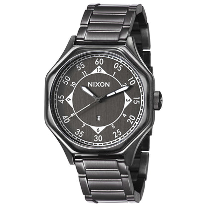 Front view of Nixon The Falcon Men's Japanese Quartz (Battery-Powered) Watch A195632-00