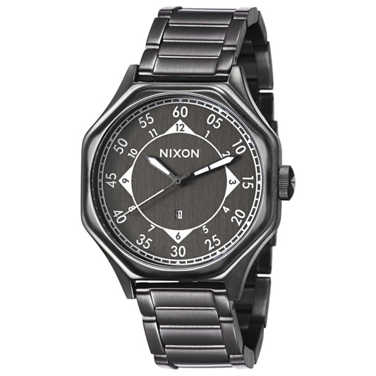 Front view of Nixon The Falcon Men's Japanese Quartz (Battery-Powered) Watch A195632-00