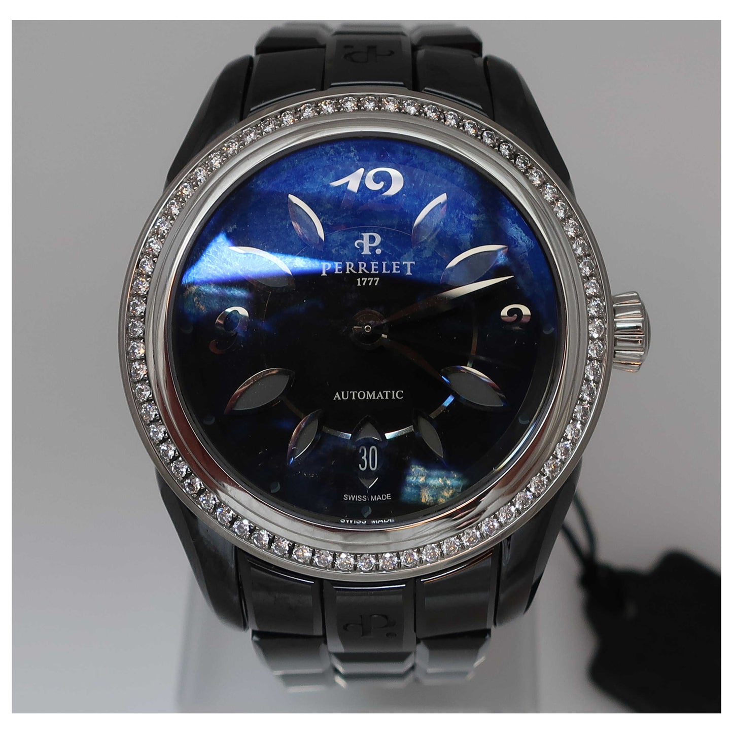 Front view of Perrelet Classic Women's Automatic Watch A2041-BA-SD