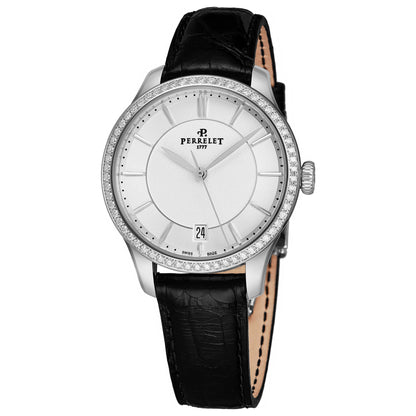 Front view of Perrelet First Class Women's Automatic Watch A2070/1