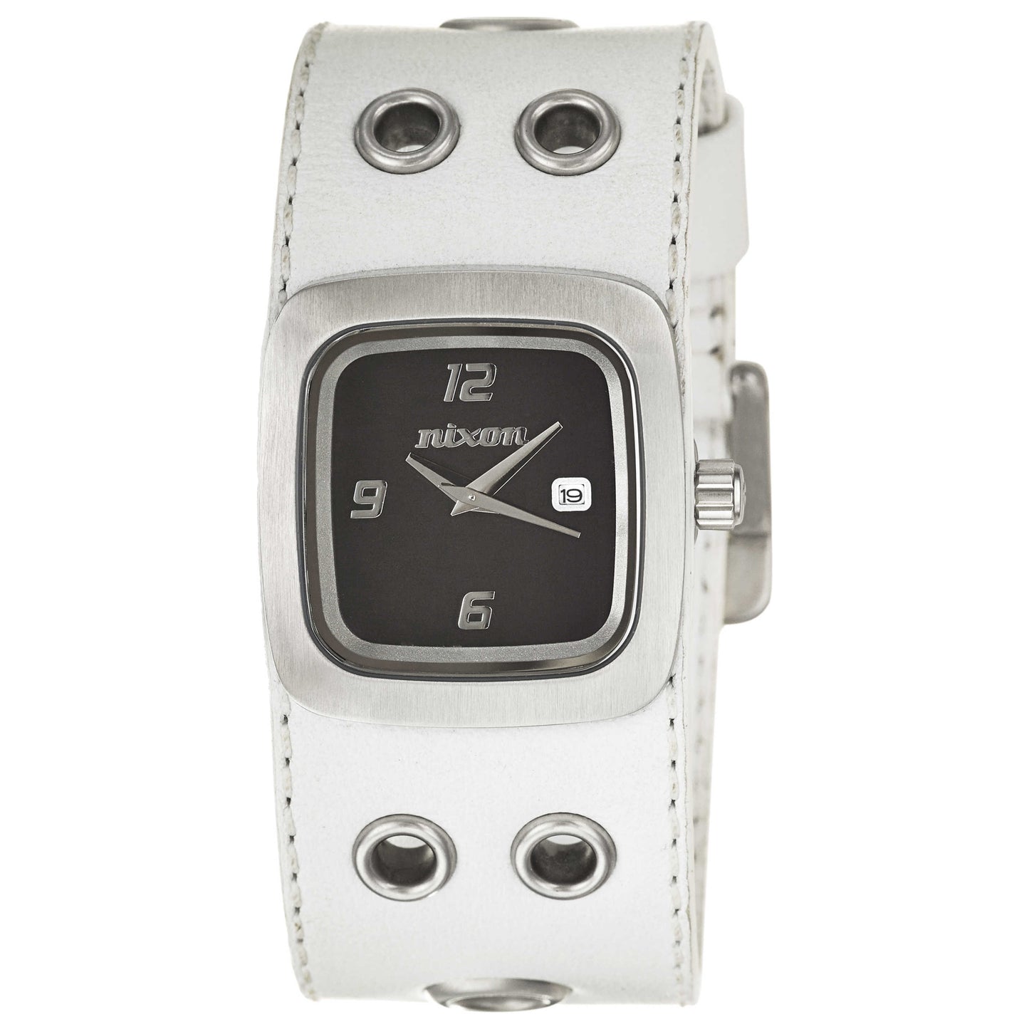Front view of Nixon The Mini GTO Women's Japanese Quartz (Battery-Powered) Watch A220005-00