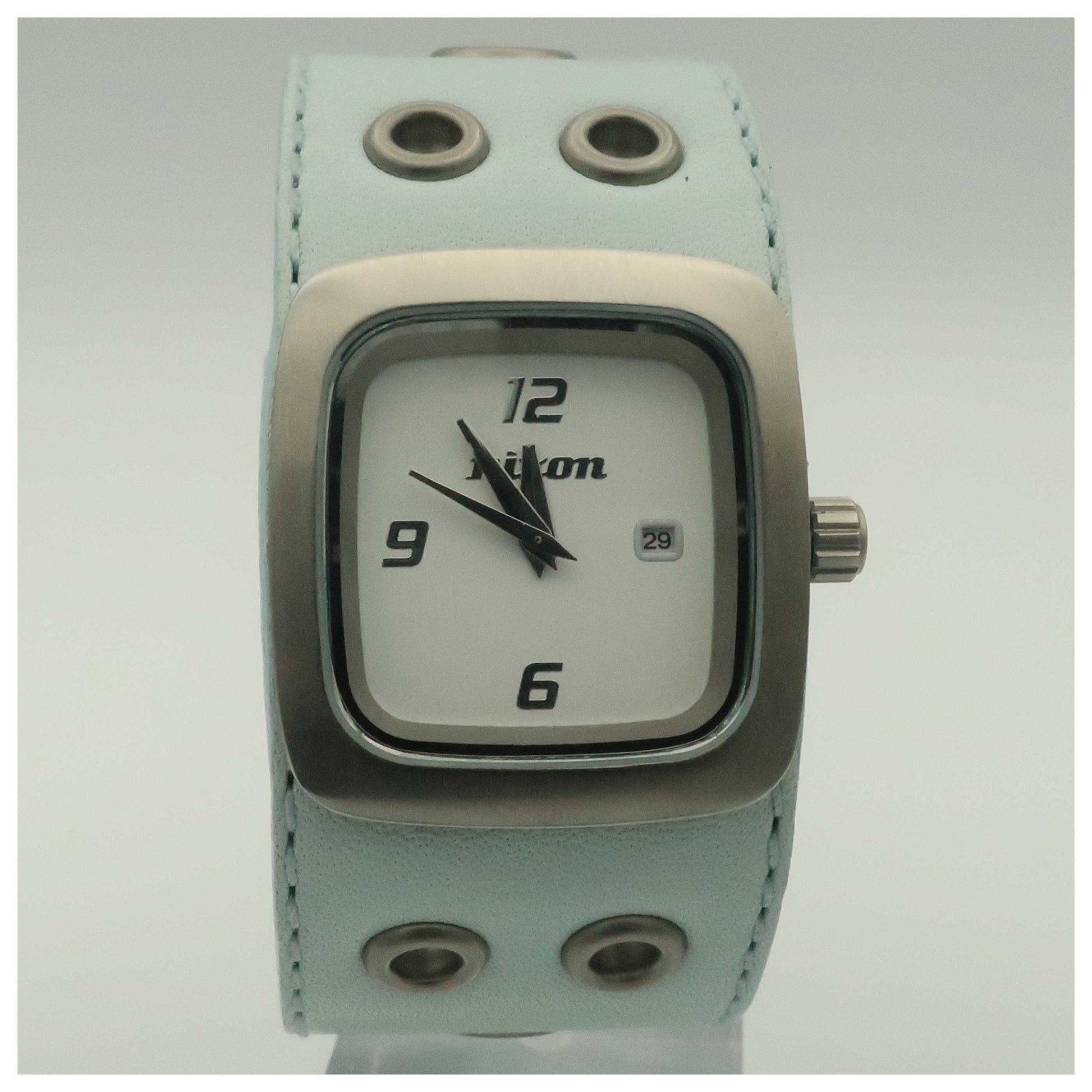 Front view of Nixon The Mini GTO Women's Japanese Quartz (Battery-Powered) Watch A220109-00-PO