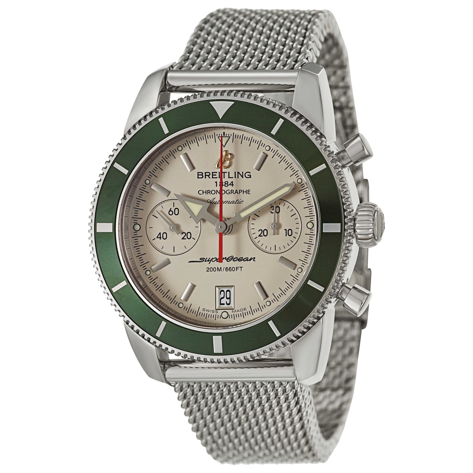 Front view of Breitling Superocean Men's Automatic Watch A2337036-G753-154A