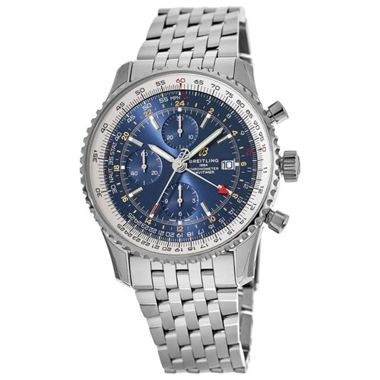 Front view of Breitling Navitimer Men's Automatic Watch A24322121C2A1