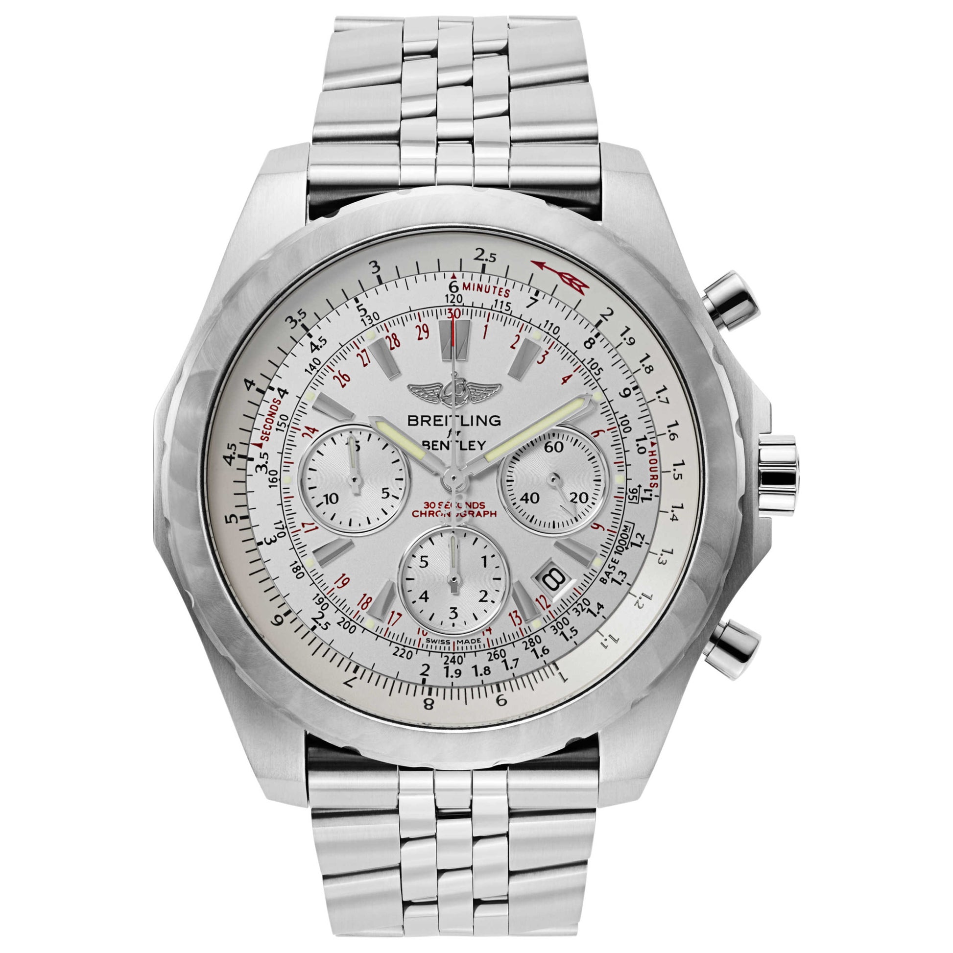 Front view of Breitling Bentley Men's Automatic Watch A2536513-G675-991A