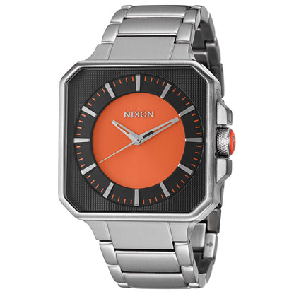 Front view of Nixon The Platform Men's Japanese Quartz (Battery-Powered) Watch A272583-00