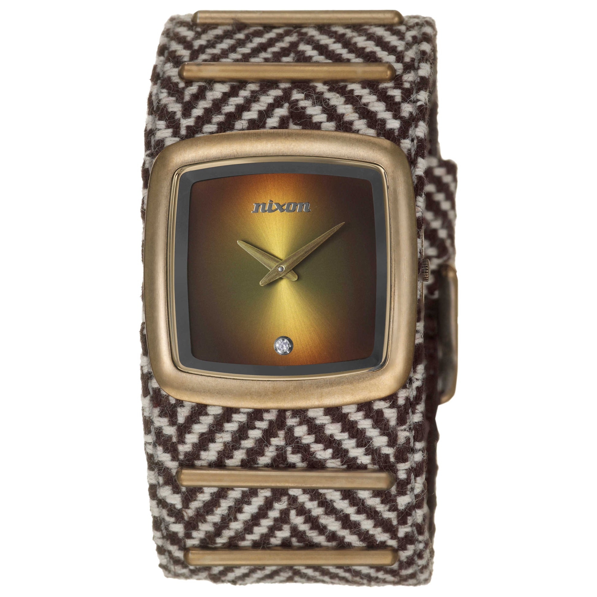 Front view of Nixon The Duke Men's Quartz Watch A280763-00