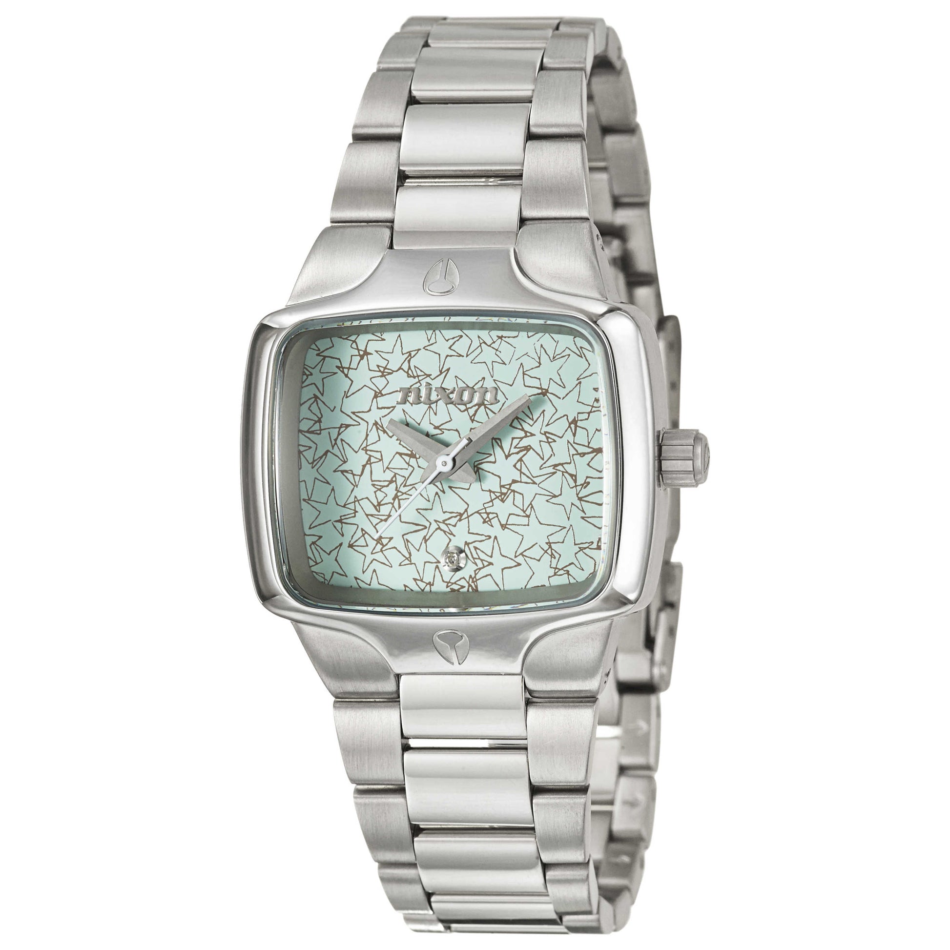 Front view of Nixon The Small Player Women's Japanese Quartz (Battery-Powered) Watch A300830-00