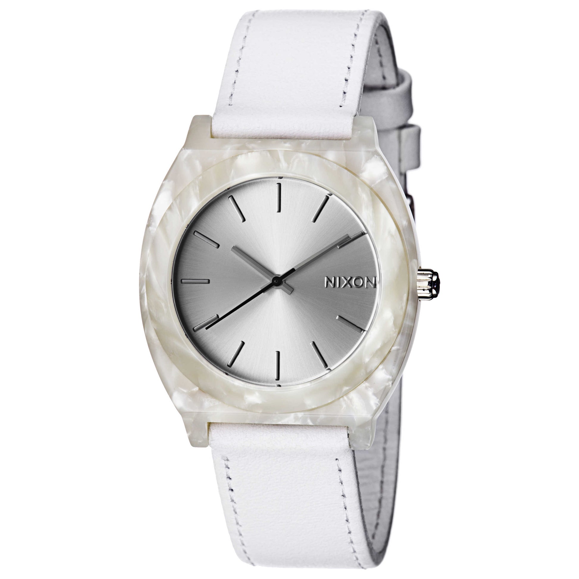 Front view of Nixon The Time Teller Women's Japanese Quartz (Battery-Powered) Watch A3281029-00