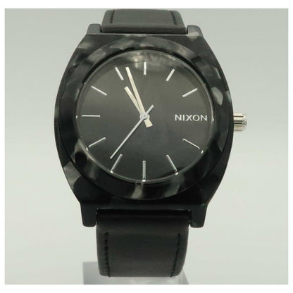 Front view of Nixon The Time Teller Men's Japanese Quartz (Battery-Powered) Watch A3281039-00-PO