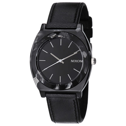 Front view of Nixon The Time Teller Men's Japanese Quartz (Battery-Powered) Watch A3281039-00