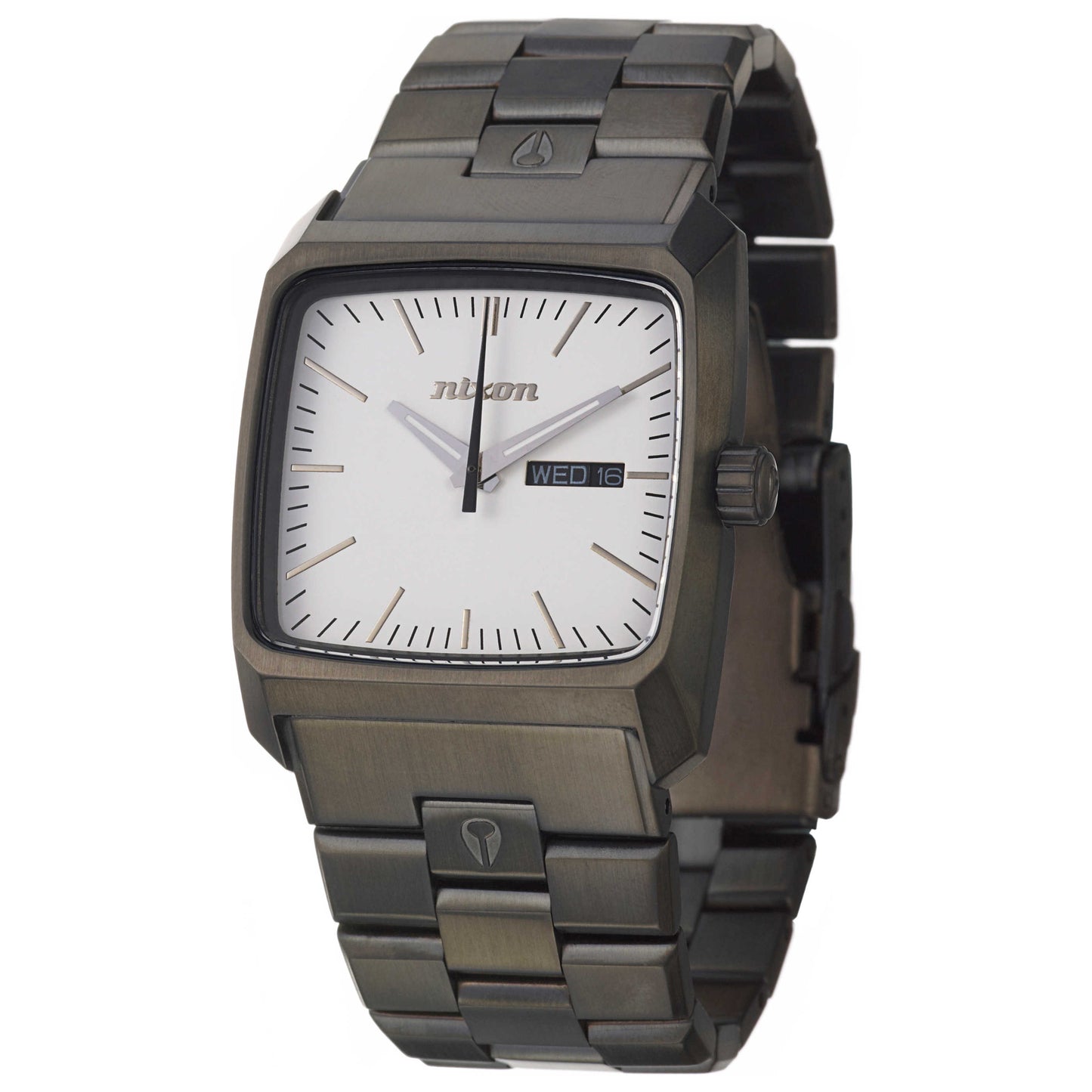 Front view of Nixon The Graduate Men's Quartz Watch A350-756