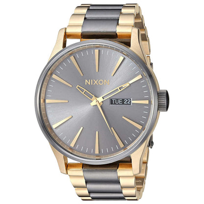 Front view of Nixon The Sentry Men's Quartz Watch A356595-00