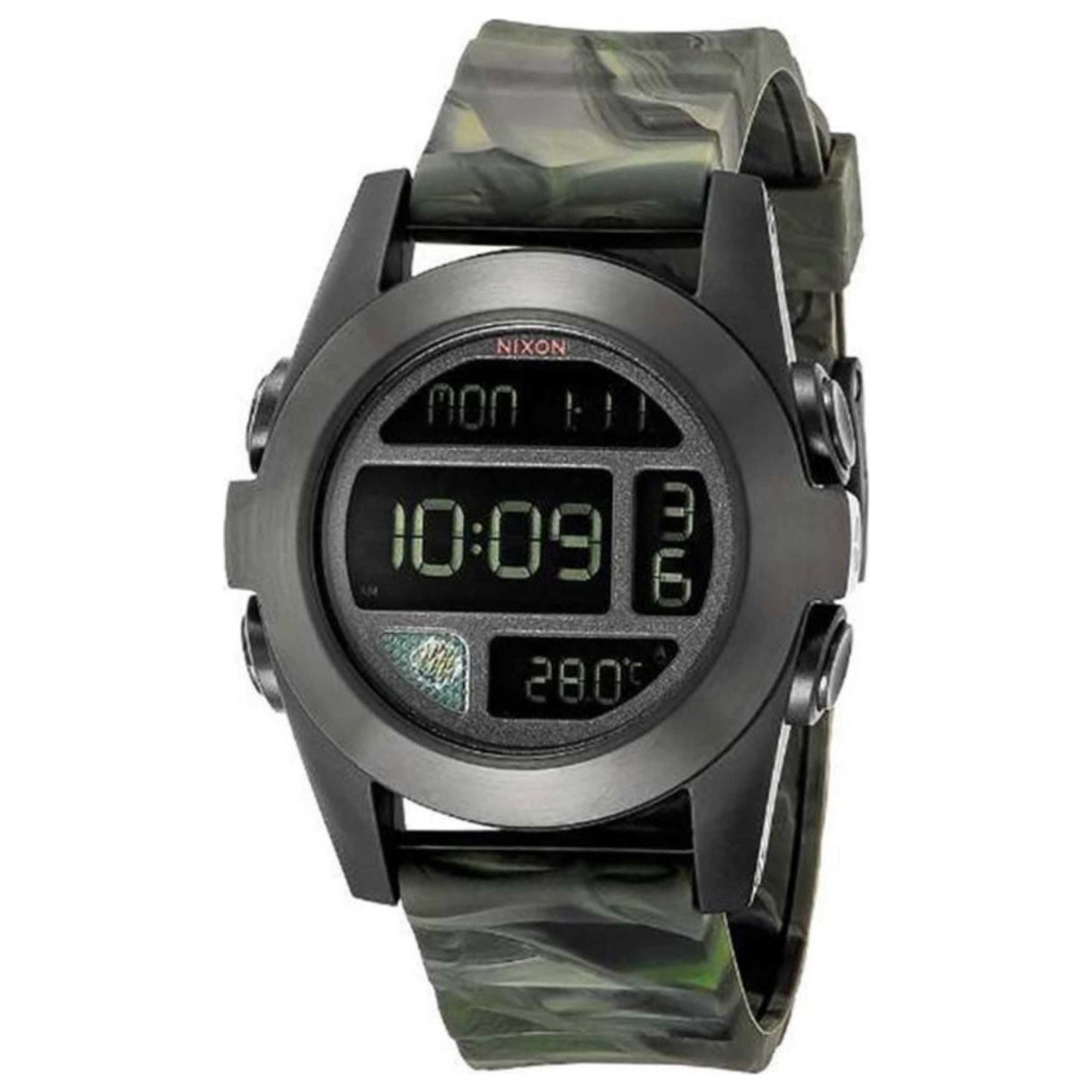 Front view of Nixon Digital Men's Watch A365-1727-00