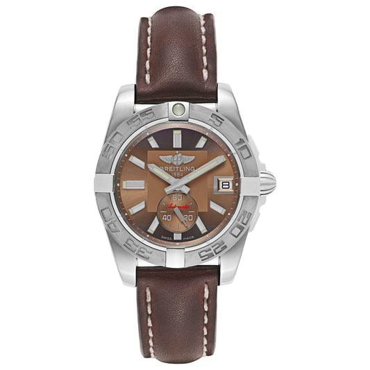 Front view of Breitling Galactic Women's Automatic Watch A3733011-Q582-416X