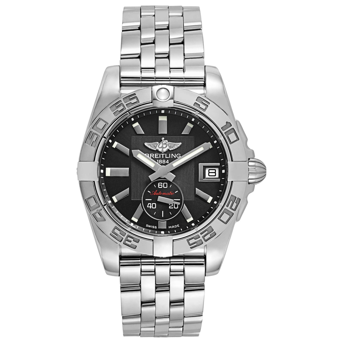Front view of Breitling Galactic Women's Automatic Watch A3733012-BA33-376A