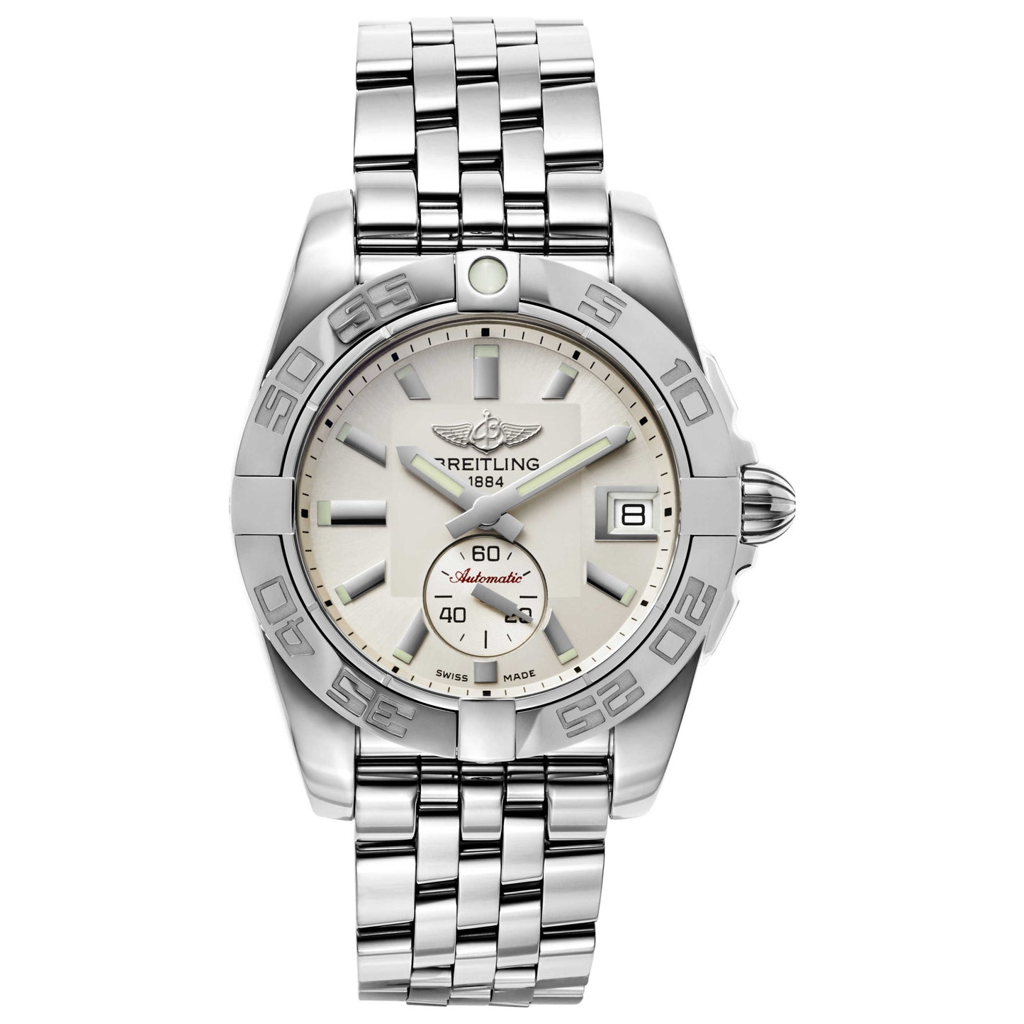 Front view of Breitling Galactic Women's Automatic Watch A3733012-G706-376A
