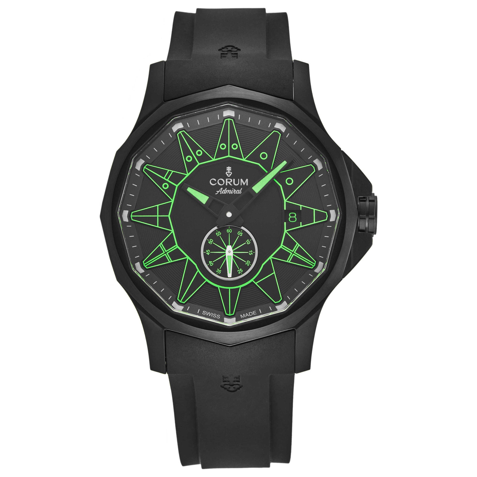 Front view of Corum Admiral Cup Men's Automatic Watch A395/04006