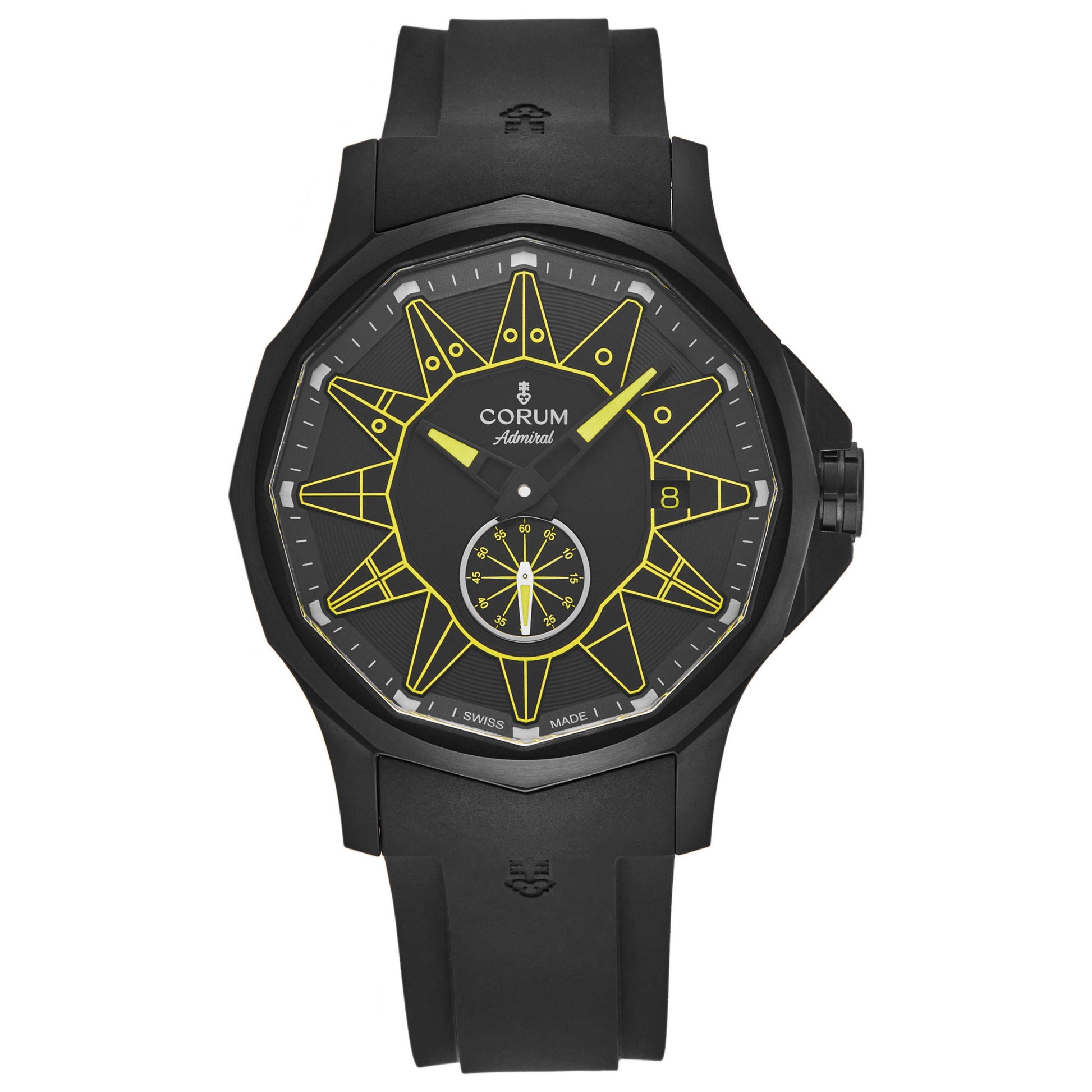 Front view of Corum Admiral Cup Men's Automatic Watch A395/04008