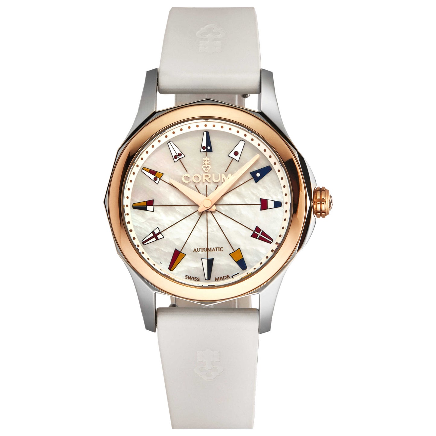 Front view of Corum Admiral Cup Women's Automatic Watch A400-02974