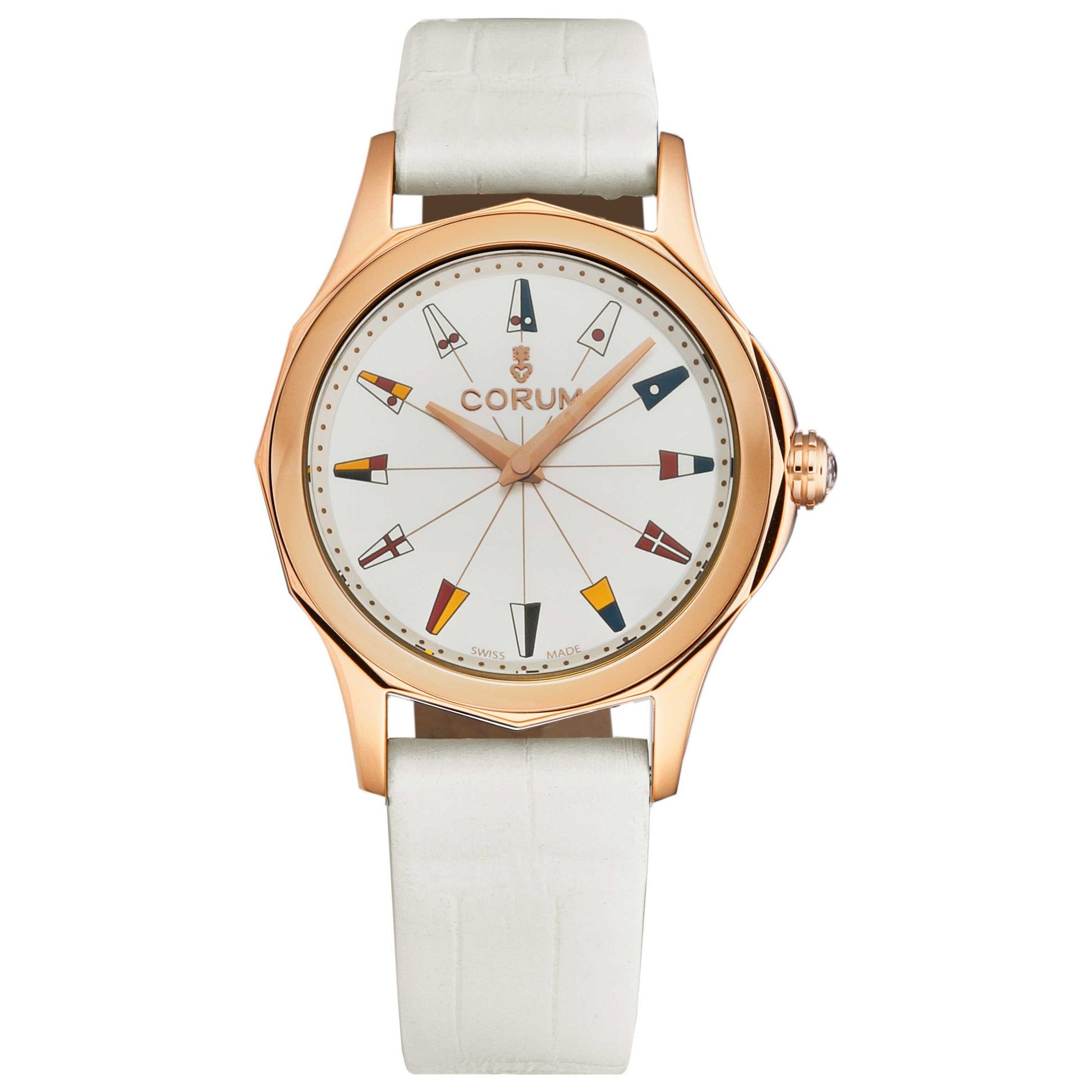 Front view of Corum Admiral Cup Women's Automatic Watch A400/02903