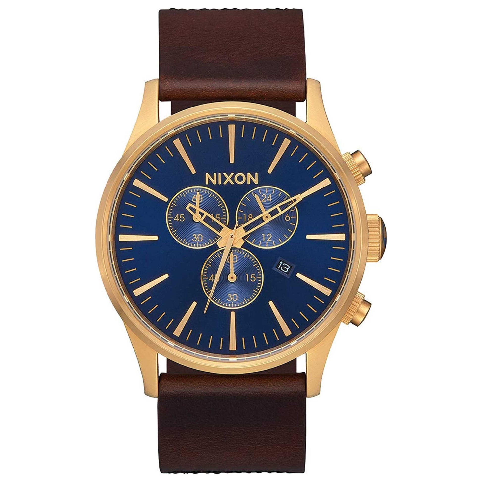 Front view of Nixon The Sentry Men's Japanese Quartz (Battery-Powered) Watch A4053210-00