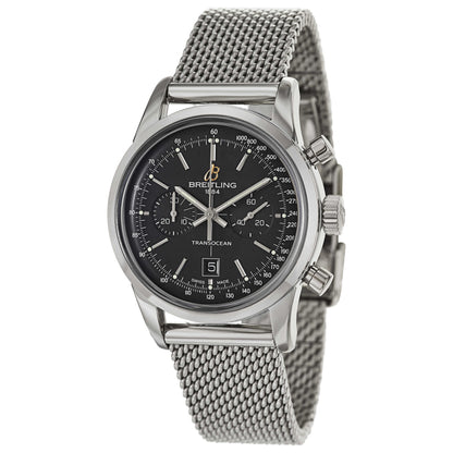 Front view of Breitling Transocean Men's Automatic Watch A4131012-BC06-171A