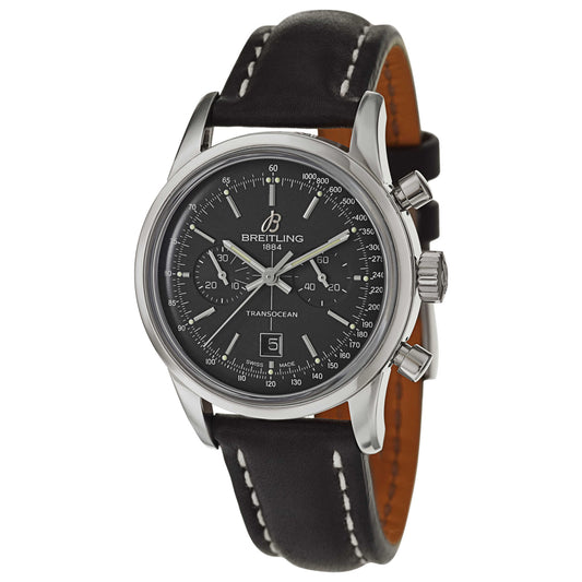Front view of Breitling Transocean Men's Automatic Watch A4131012-BC06-428X