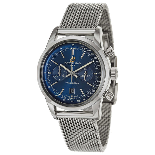 Front view of Breitling Transocean Men's Automatic Watch A4131012-C862-171A