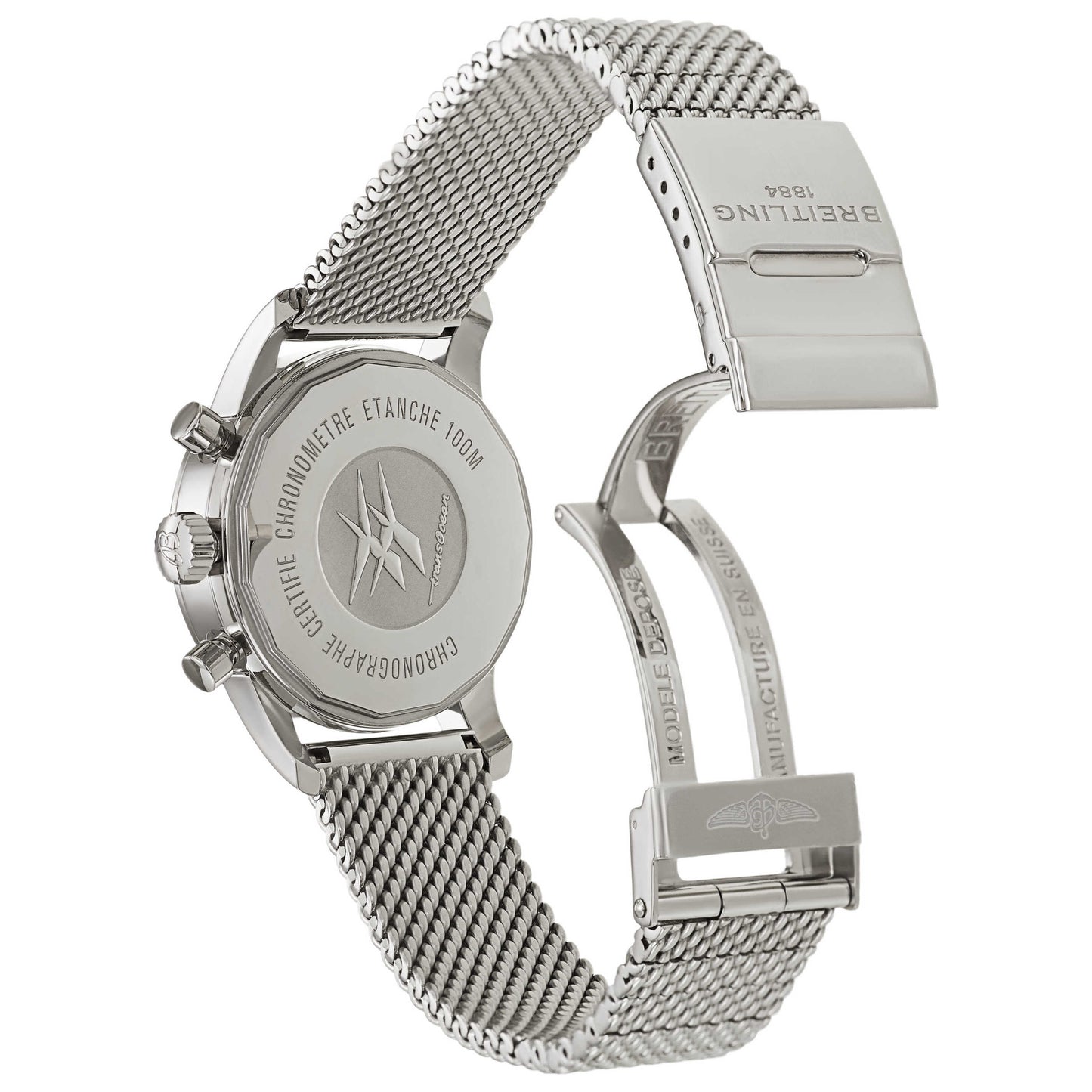 Breitling Transocean Men's Automatic Watch A4131012-G757-171A - Image #2