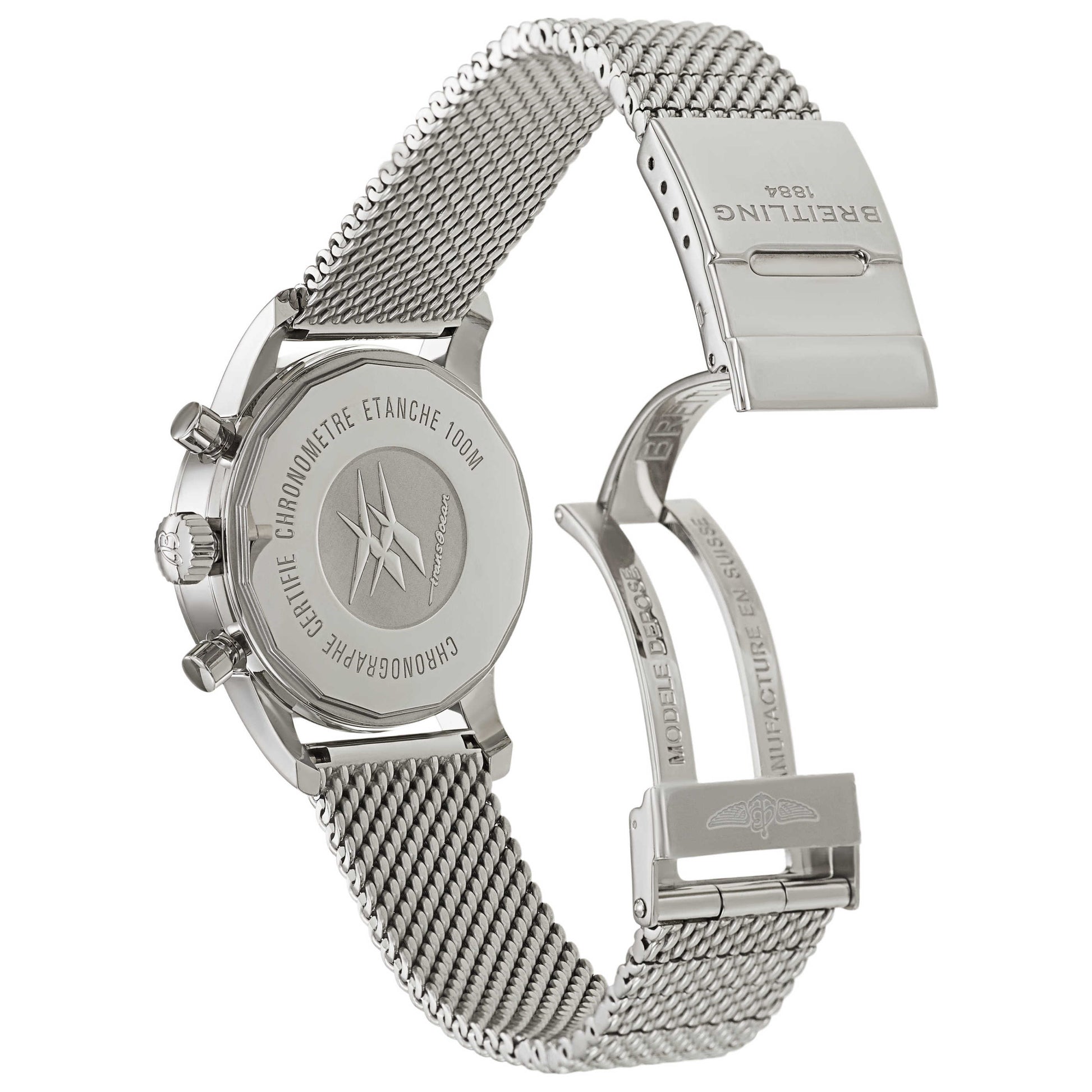 Breitling Transocean Men's Automatic Watch A4131012-G757-171A - Image #2