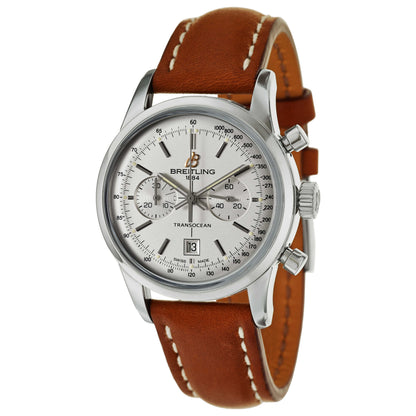 Front view of Breitling Transocean Men's Automatic Watch A4131012-G757-425X