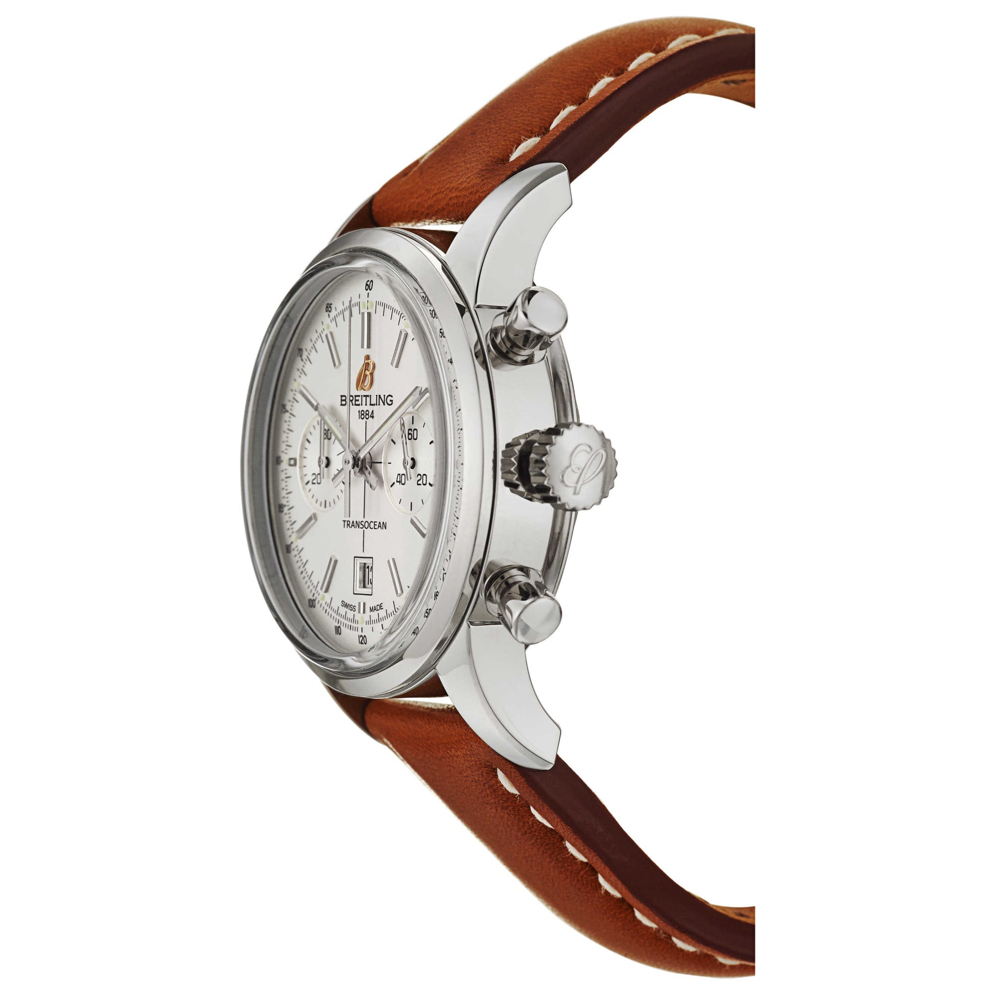 Breitling Transocean Men's Automatic Watch A4131012-G757-425X - Image #4