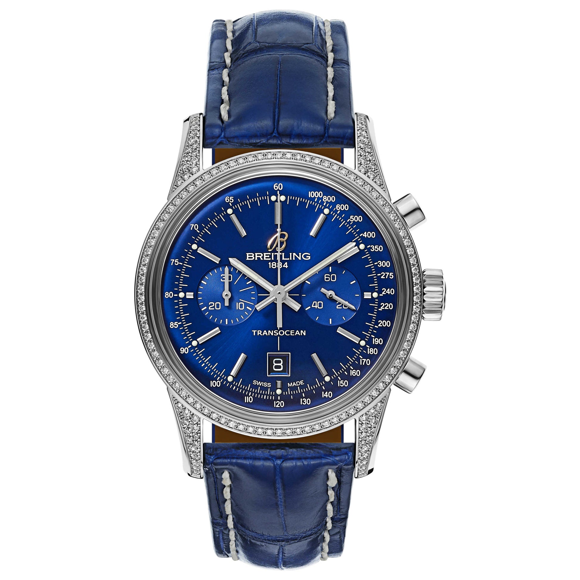 Front view of Breitling Men's Automatic Watch A4131063-C862-718P