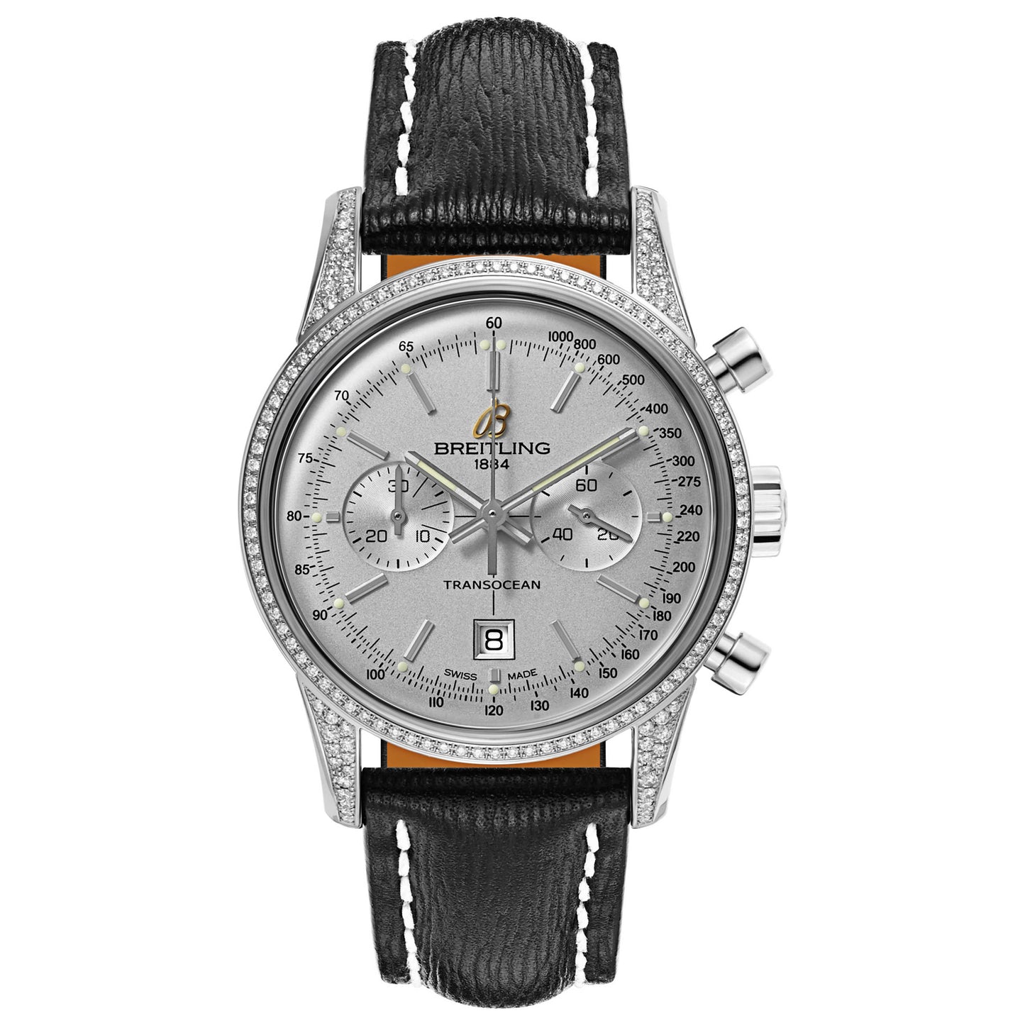 Front view of Breitling Men's Automatic Watch A4131063-G757-428X