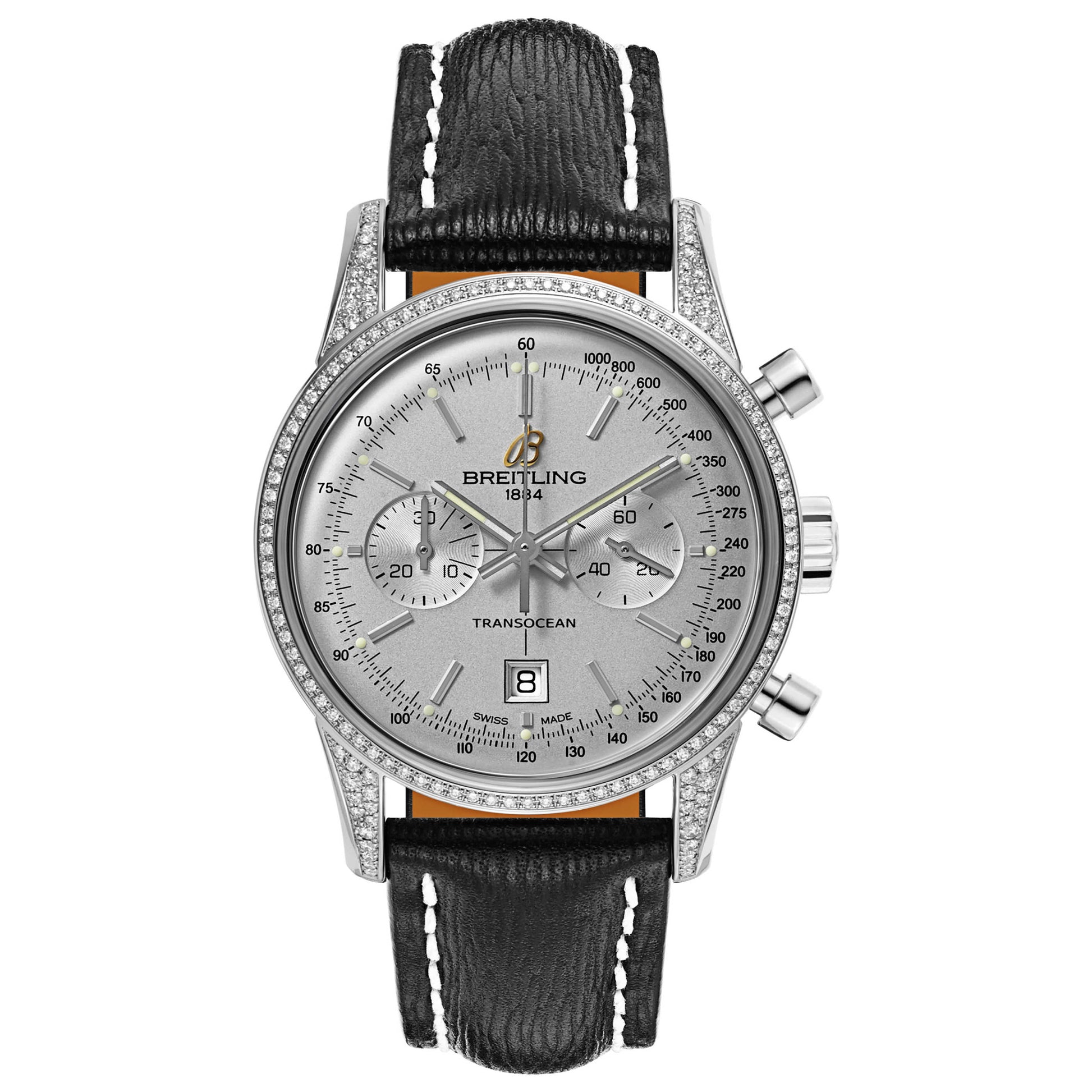 Front view of Breitling Men's Automatic Watch A4131063-G757-428X