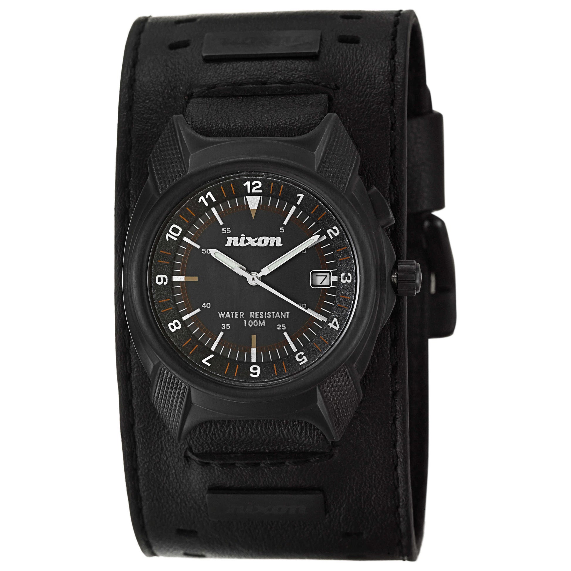 Front view of Nixon The Roadie Men's Japanese Quartz (Battery-Powered) Watch A435