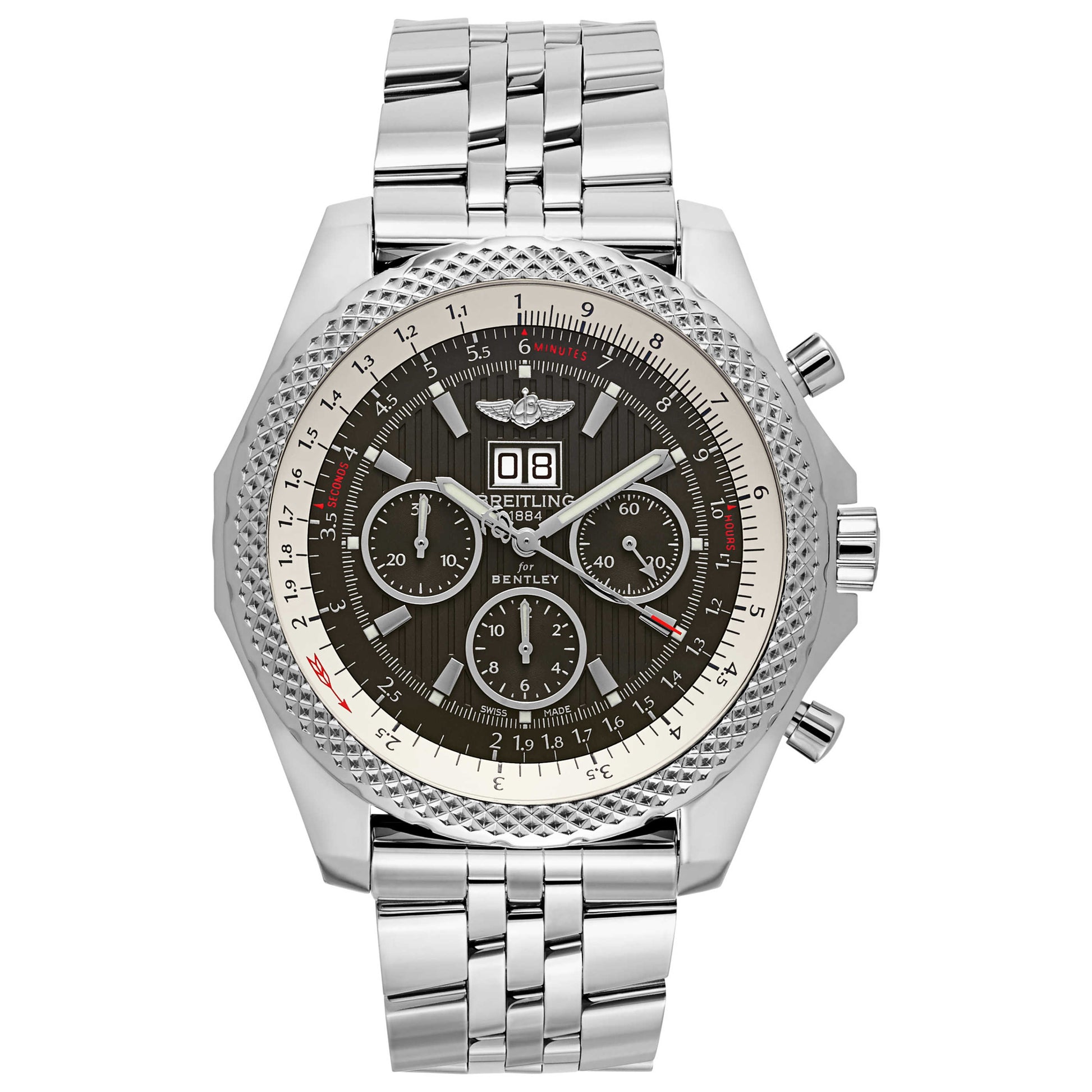 Front view of Breitling Bentley Men's Automatic Watch A4436412-F568-990A