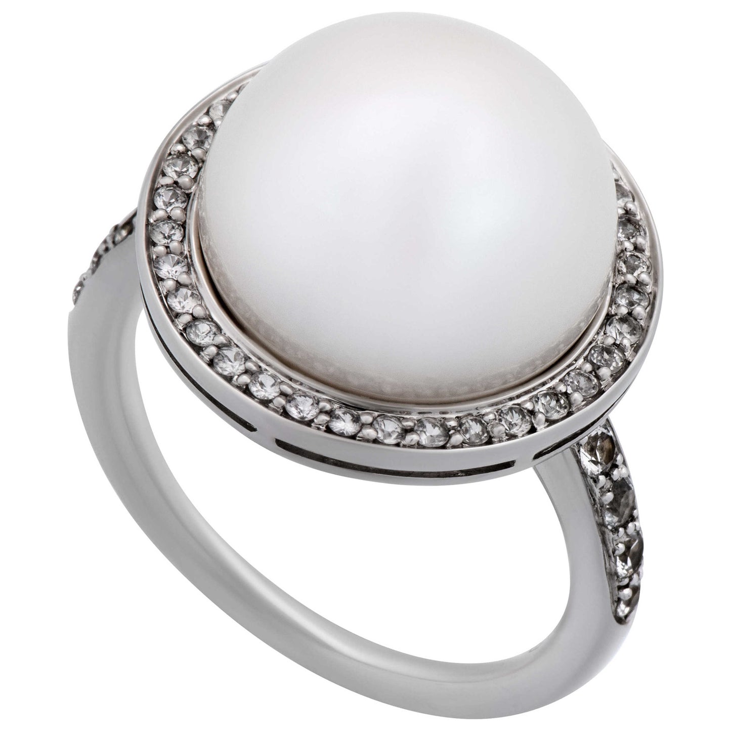 Front view of Mimi Milano Ring Women's Ring A458B1B-S55