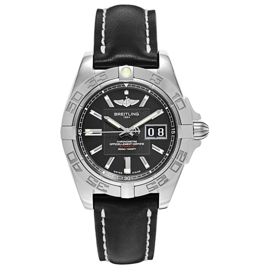 Front view of Breitling Galactic Men's Automatic Watch A49350L2-BA07-429X