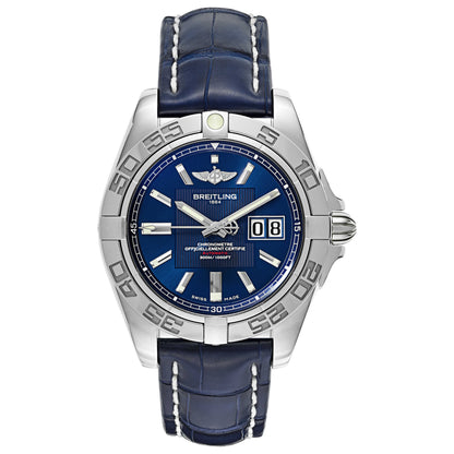 Front view of Breitling Galactic Men's Automatic Watch A49350L2-C806-718P