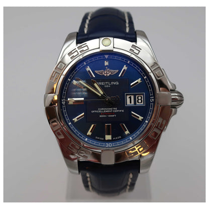 Front view of Breitling Galactic Men's Automatic Watch A49350L2-C806718P-SD