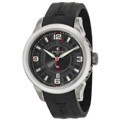 Front view of Perrelet Titanium Men's Automatic Watch A5007-1