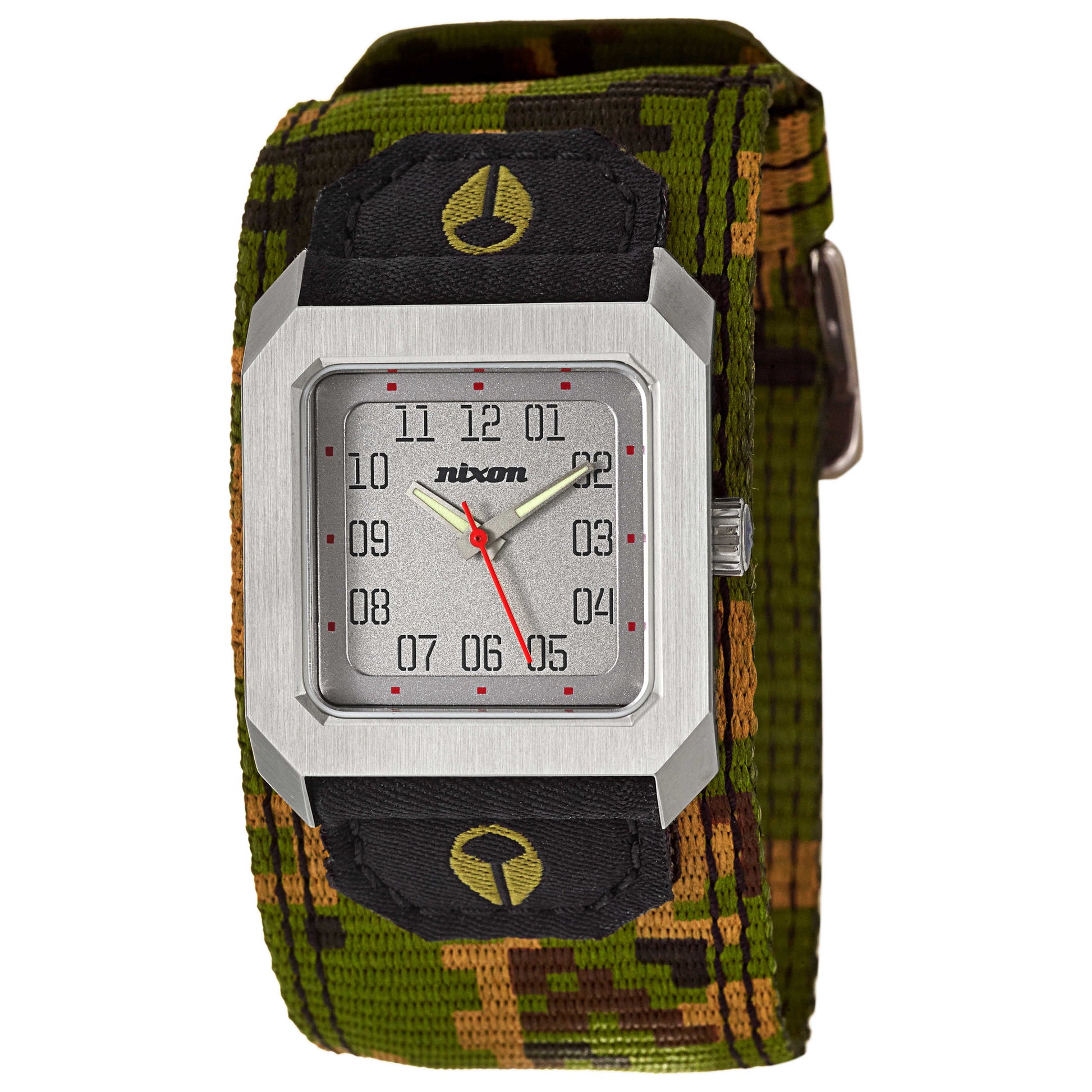 Front view of Nixon The Agent Men's Japanese Quartz (Battery-Powered) Watch A560823-00