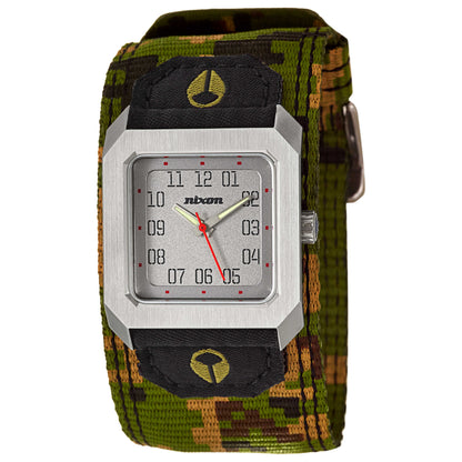 Front view of Nixon The Agent Men's Japanese Quartz (Battery-Powered) Watch A560823-00