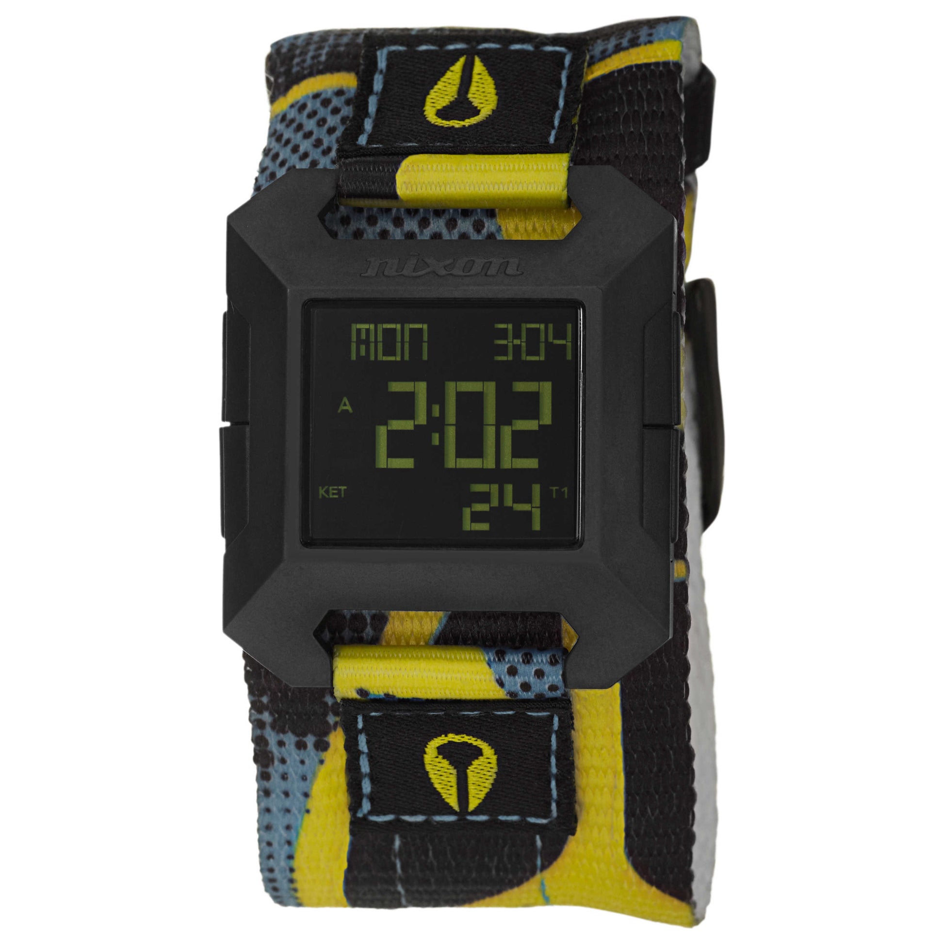 Front view of Nixon The Block Men's Quartz Watch A595936-00