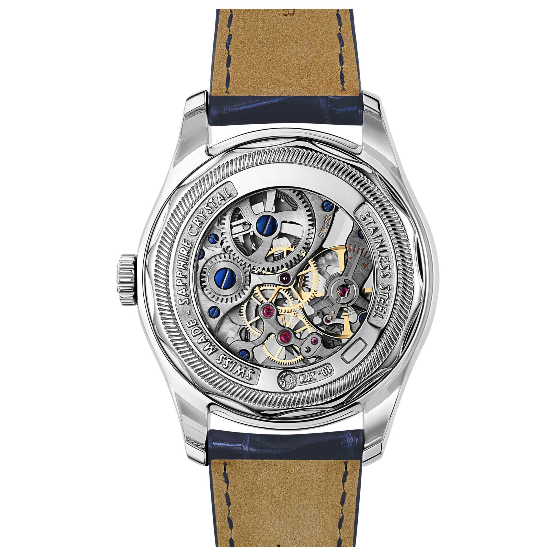 Armand Nicolet LR8 Men's Manual-Wind Watch A622AAA-BU-P713BU2 - Image #2