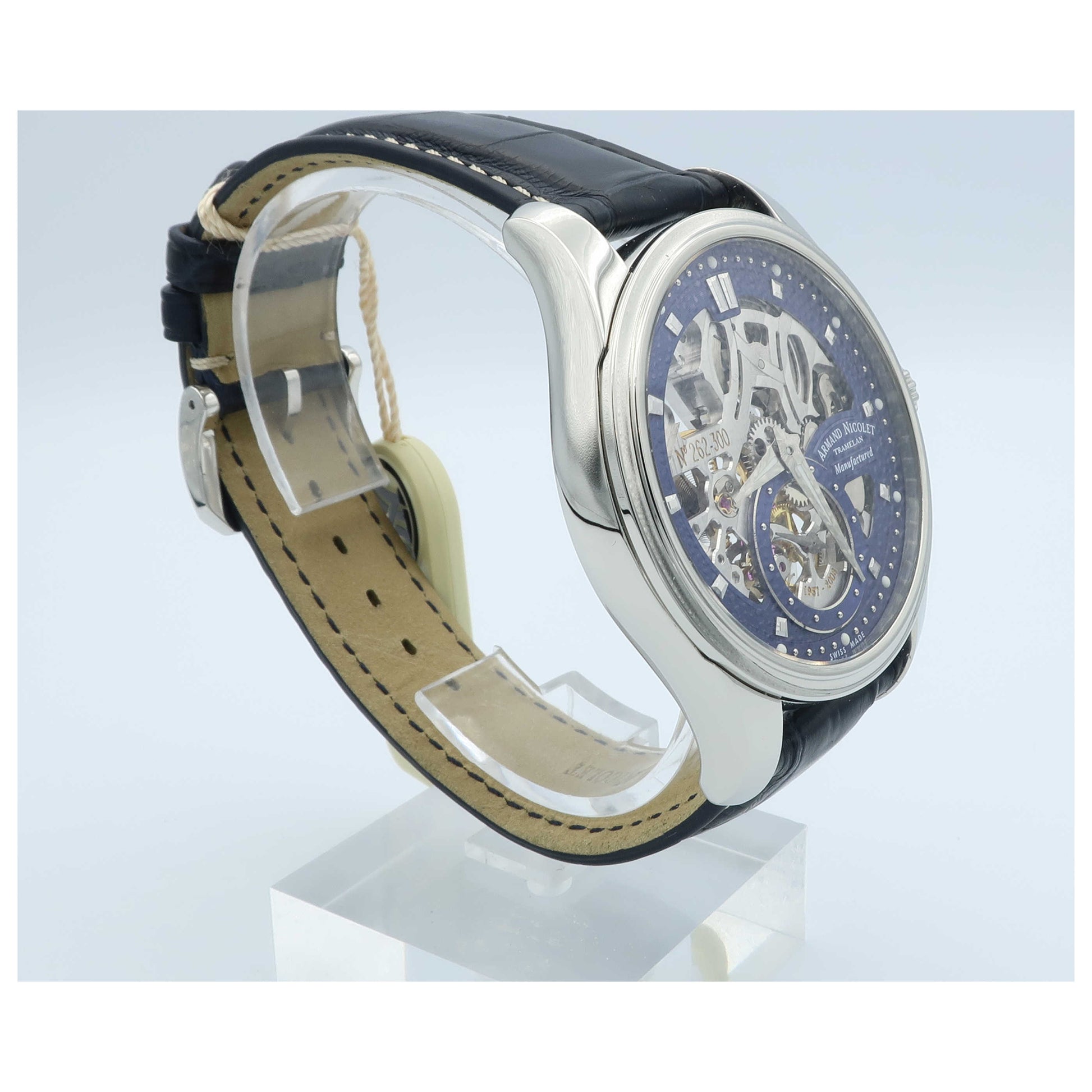 Armand Nicolet LR8 Men's Manual-Wind Watch A622AAA-BUP713BU2-SD - Image #3